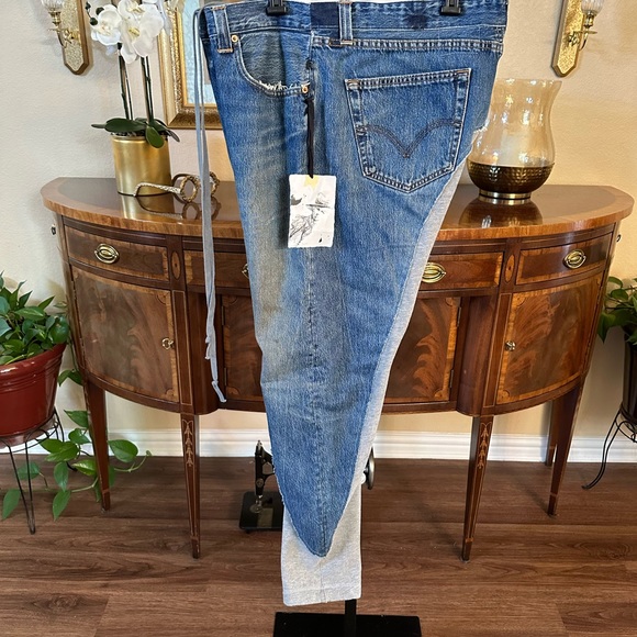 Greg Lauren 50/50 Levi & Joggers - Picture 5 of 9